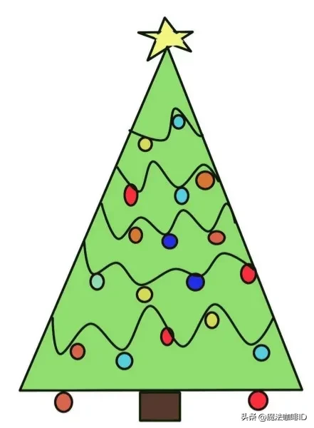 什么是圣诞树（圣诞树怎么画）